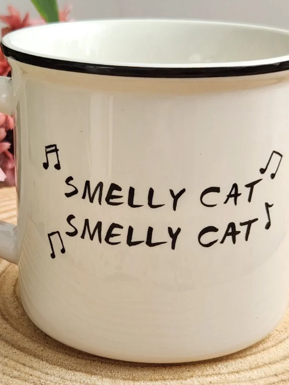 Smelly Cat Friends Pottery Barn Exclusive Ceramic Coffee Cup Mug